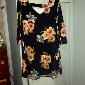 Floral tunic